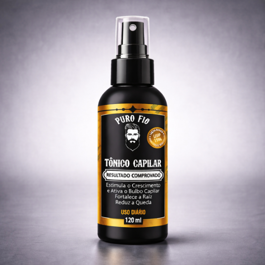 Tonico capilar PURO FIO Minoxidil 120ml - OFERTA