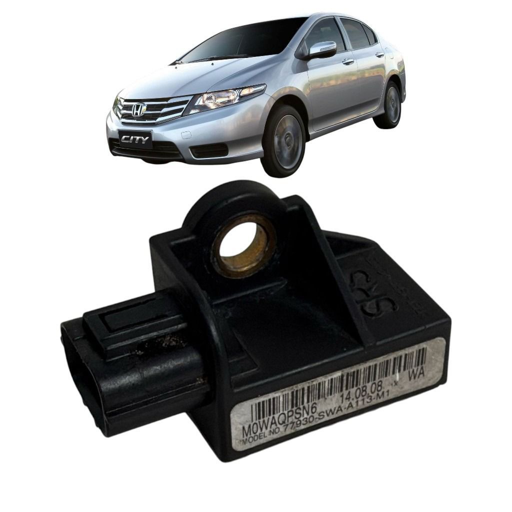 Sensor de Impacto do Airbag Honda City 2010 a 2012 Usado – Peça Original