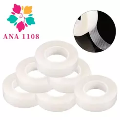 ANA1108 KIT 12 PCS Fitas Micropore Antialérgica Alongamento e Extensão Cílios 9m