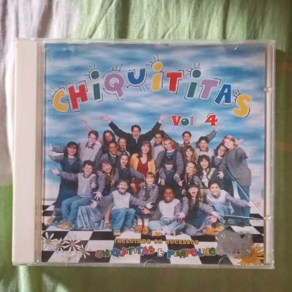 CD Chiquititas Vol. 4 - Incluindo "Pimpolho" e "Chiquititas" | Original 1999