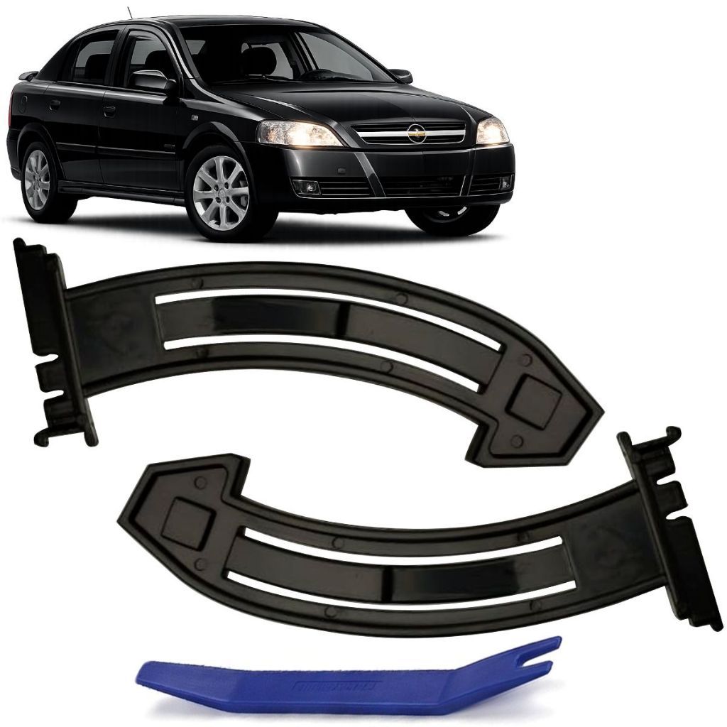 Par Limitador Suporte Alça Braço do Porta Luvas Para Chevrolet Gm Astra 1999 a 2012 Todos
