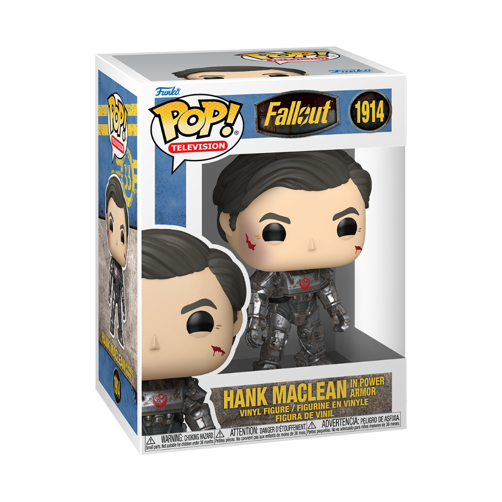 Funko Pop Hank Maclean in Power Armor 1914 Fallout