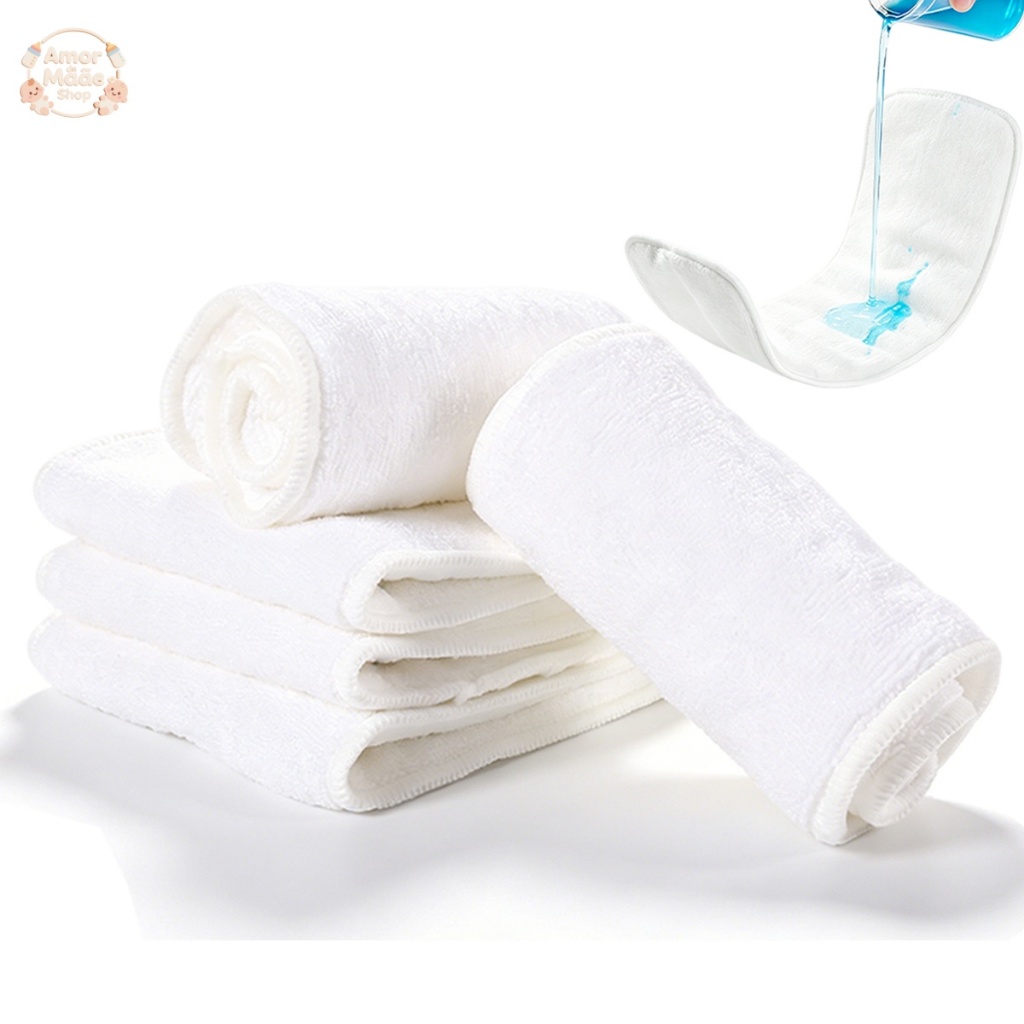 Absorvente Toalha Reutilizável 4 Camadas