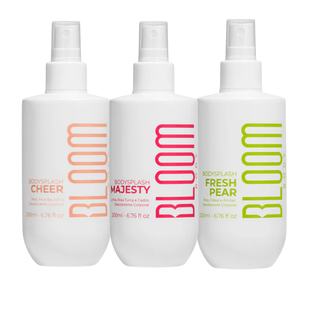 Imagem Kit 3 Body Splash Desodorante Colônia 200ml - Majesty, Fresh Pear e Cheer