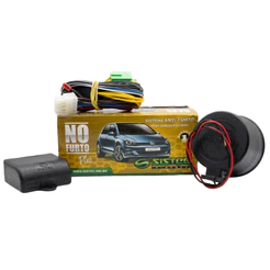 Alarme Antifurto Automotivo "NO FURTO" Plus Universal - Sistec