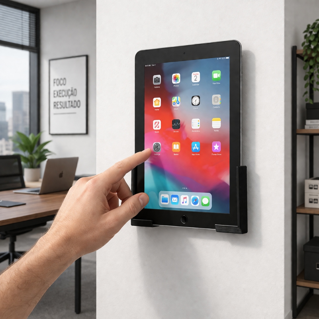 Suporte Universal Tablet iPad Samsung Parede Dupla Face