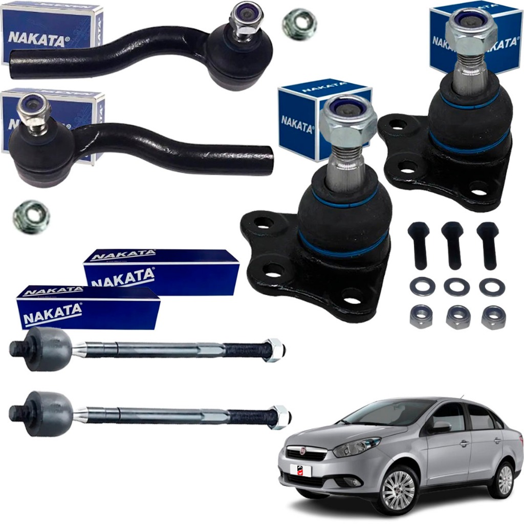 Kit Axial + Pivo + Terminal + Bieleta Grand Siena Hidráulica