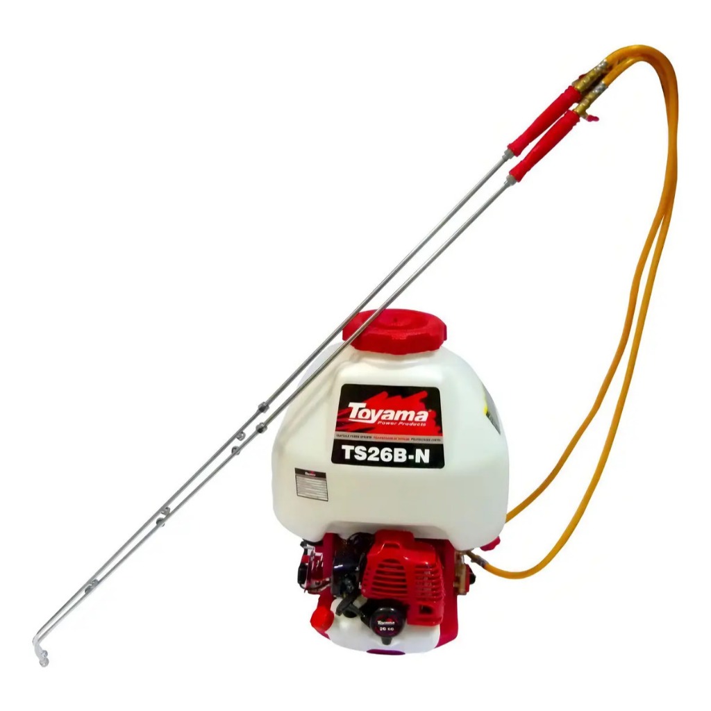 Pulverizador Costal à Gasolina 25 Litros com 2 Lanças TS26B-N TOYAMA