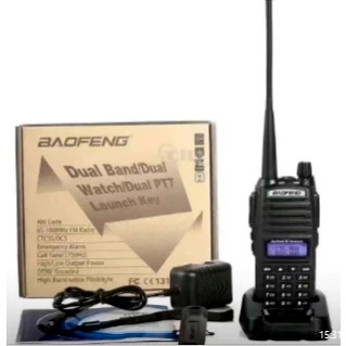 Radio Comunicador Uv 82 dual Band Radio Fm + Fone
