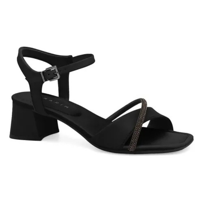 Sandália Feminina Ramarim Salto Confortável Casual Moda Feminina Elegante