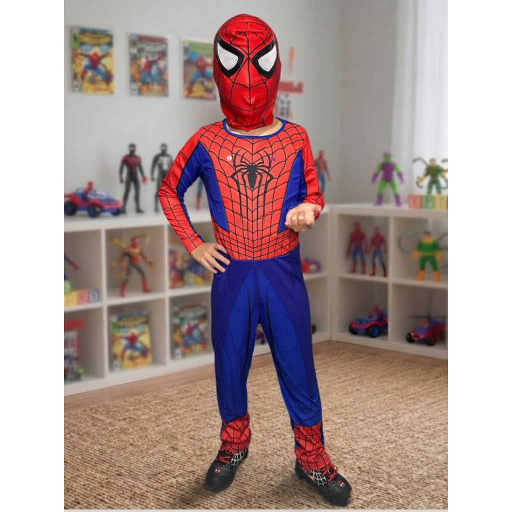 Fantasia Homem Aranha Infantil Festa De Criança Spiderman