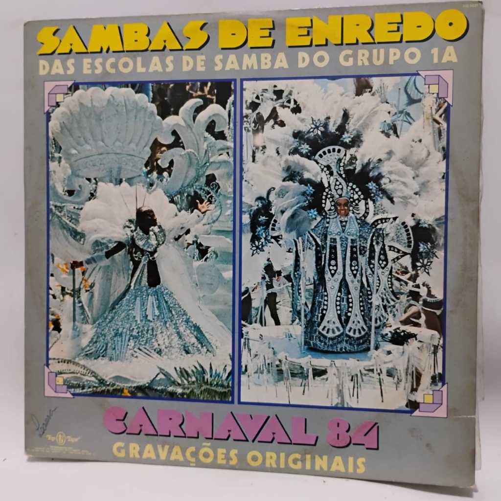 LP SAMBAS DE ENREDO CARNAVAL 1984 A1 GRUPO.  .  < ;- ) SEGUE A GENTE AÍ <3