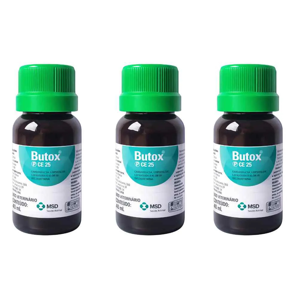 Carrapaticida Butox 20ml COMBO C/3