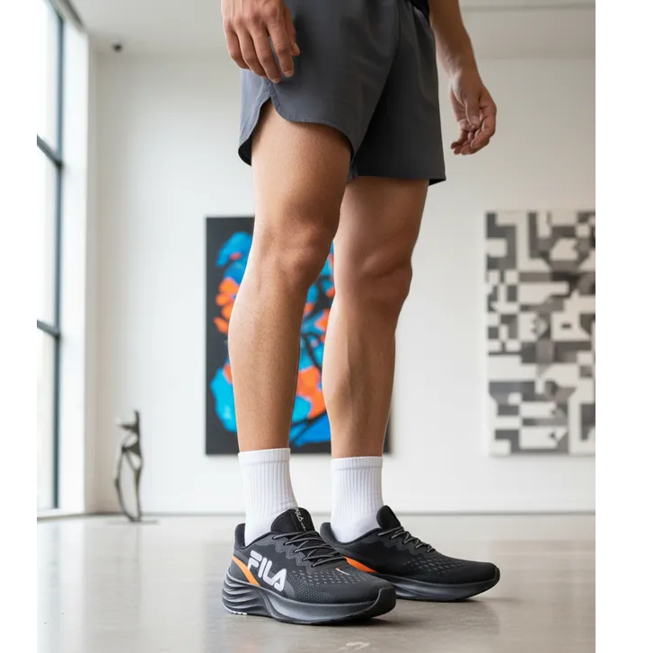 Tênis Fila Unissex Esportivo Racer Comet 2 Confortável Corrida Treino Academia Masculino Feminino