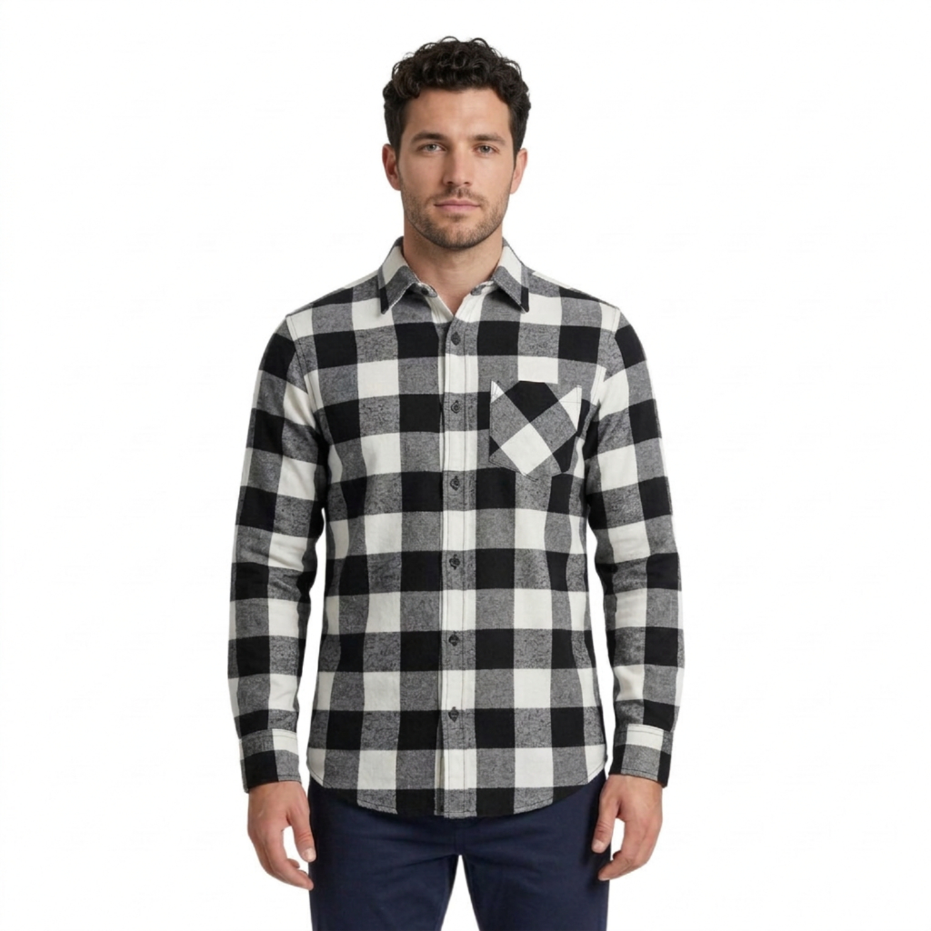 Camisa Xadrez Masculina Country Rodeio Flanela