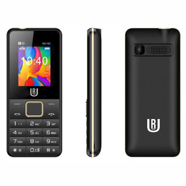 Celular  para idoso UR M2160 / 32GB / RAM 32GB / FM / Bluetooth / Lanterna / 1.77" / Camera / 1000Mah - Azul