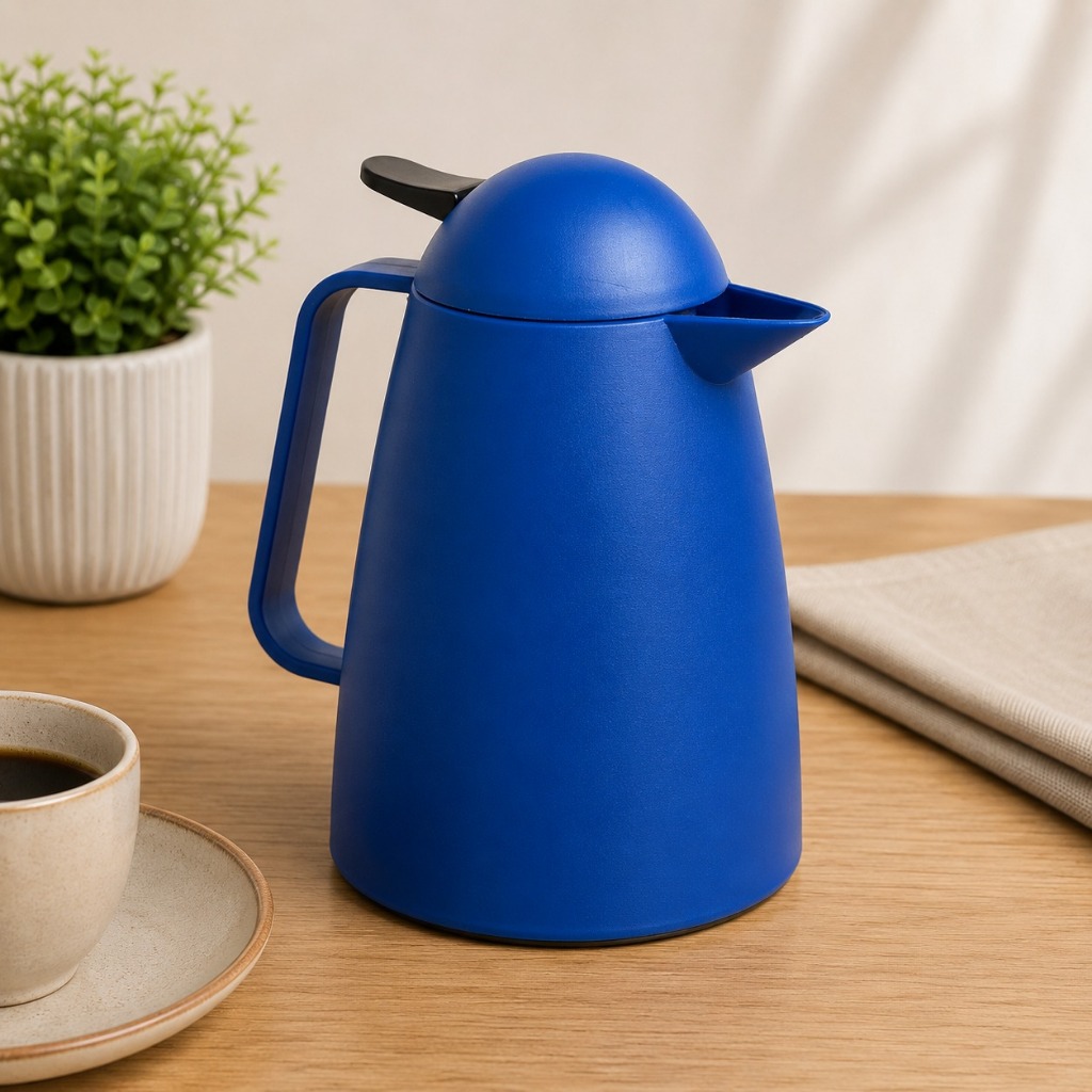 Garrafa termica Boker Plastico Azul escuro 1L -Dynasty