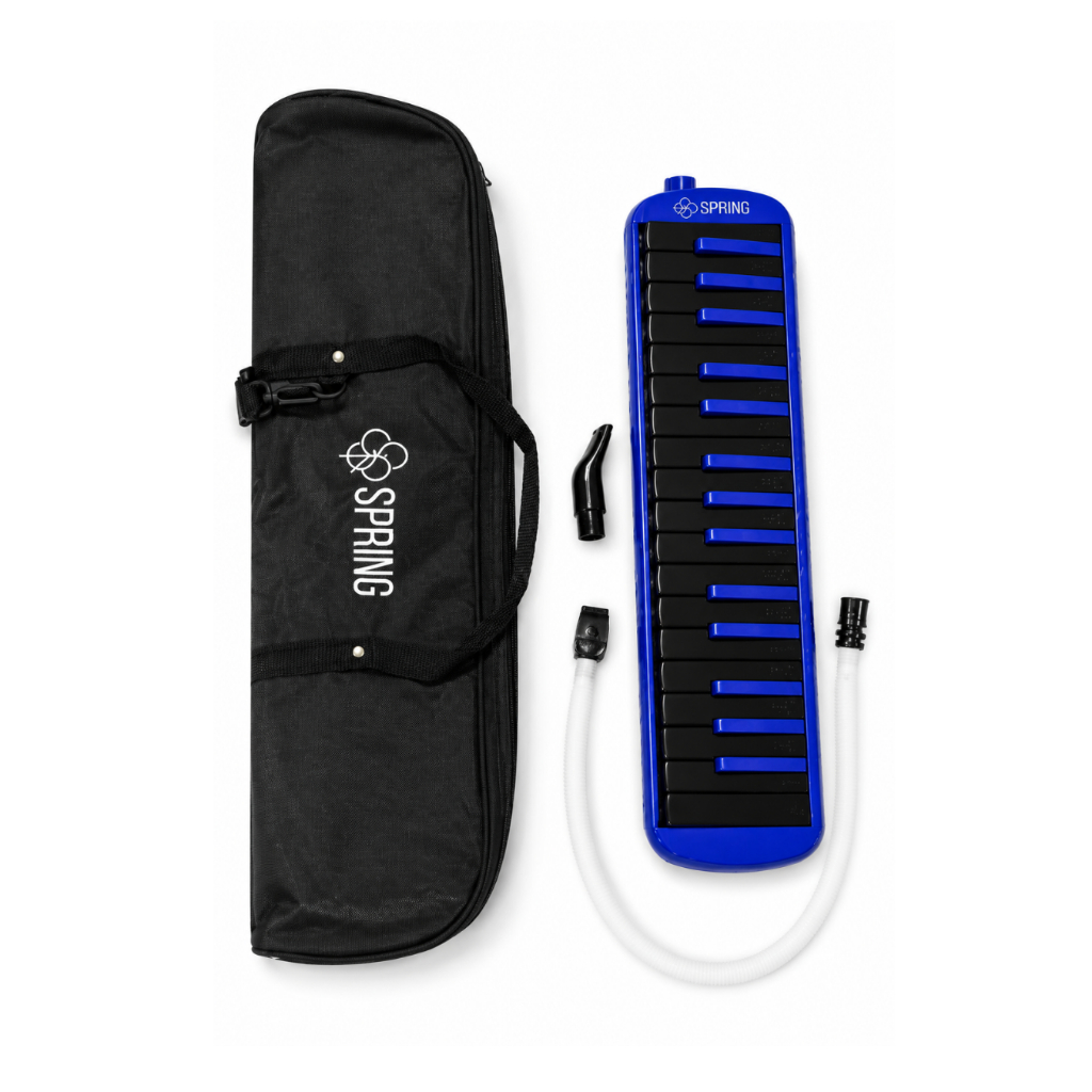 Escaleta 32 Teclas Completa C/ Bag Cano Bocal Spring SG32 Pianica