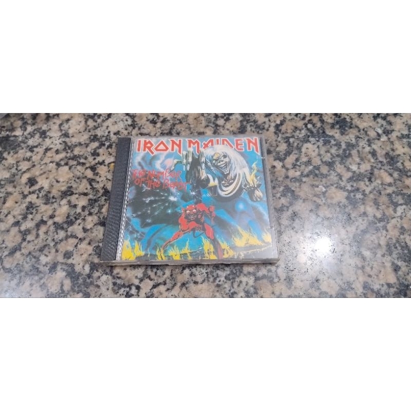 iron maiden the number of the Beats cd
