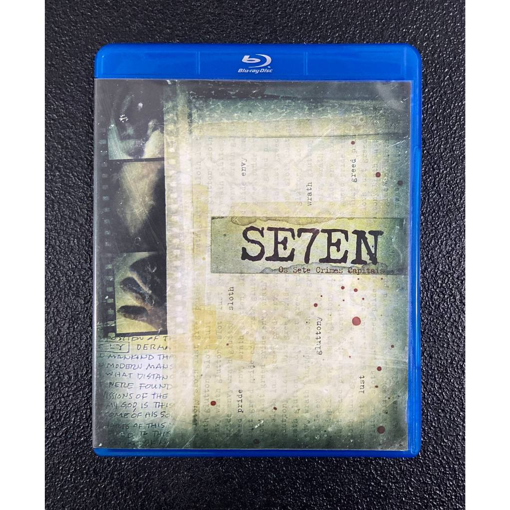 Blu Ray Seven - Os Sete Crimes Capitais Se7en (1995) - Brad Pitt, Morgan Freeman