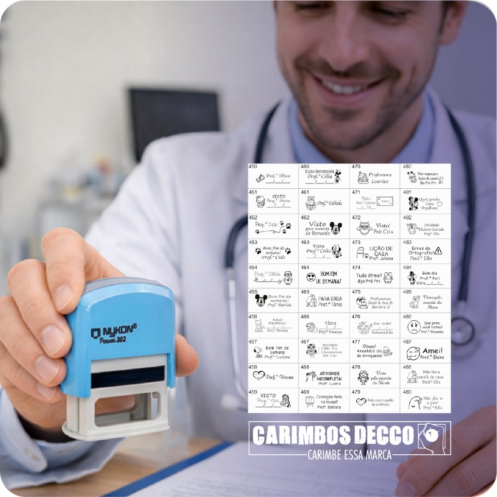 Carimbo Personalizado Hospital e Clínica