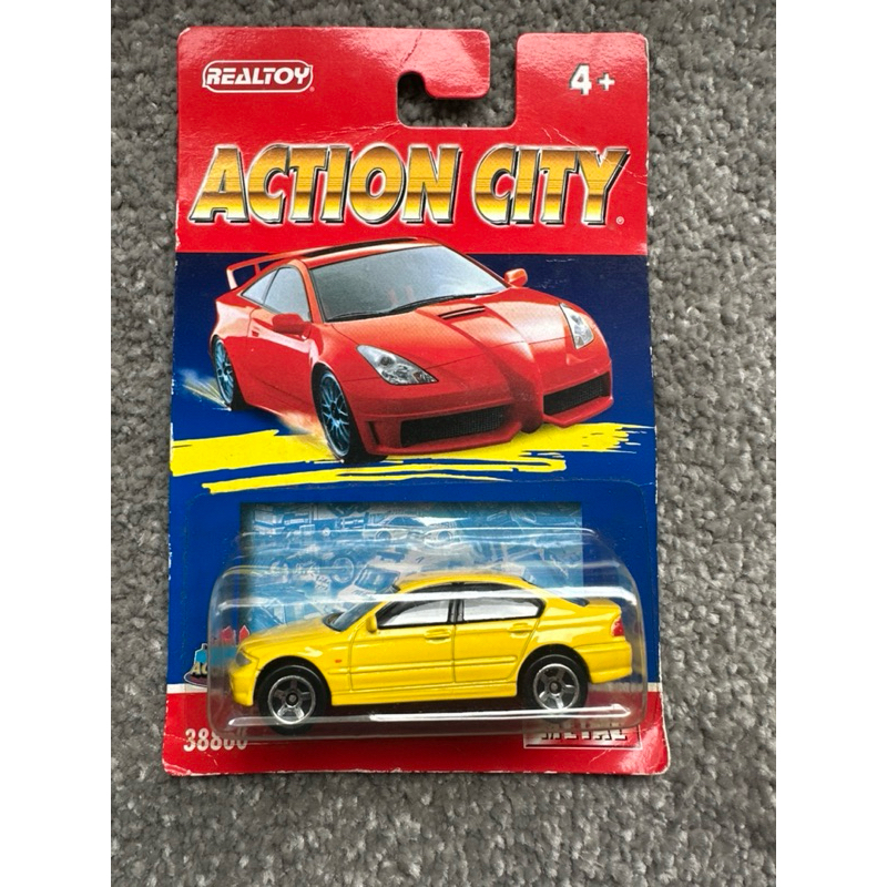 Realtoy - Action City Miniatura BMW M3 Series - Carro Antigo - 2005