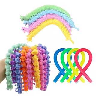 KIT 33/22/11PÇS Pop It Corda Borracha Squishies Fidget Toy Estica E Solta Anti Stress