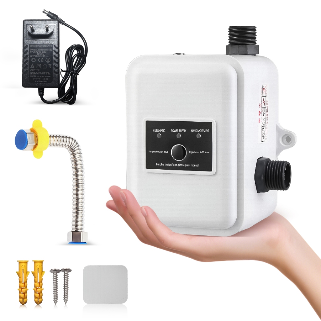 Pressurizador Chuveiro Totalmente Automático Pressurizadora Bomba Pressurizadora Chuveiro Automático Inteligente Dc 24v