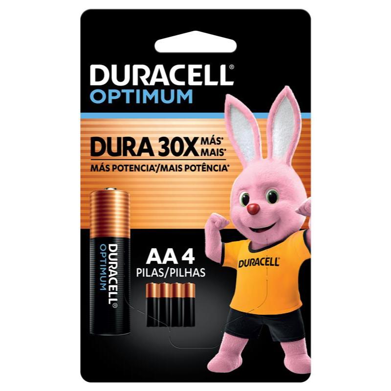 Kit Duracell Optimum Leve 4 pague 3 Com 8 Pilhas AAA e 8 Pilhas AA — imagem 2 de 2
