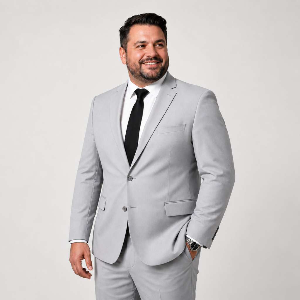 Terno Masculino Plus Size | Microfibra Premium