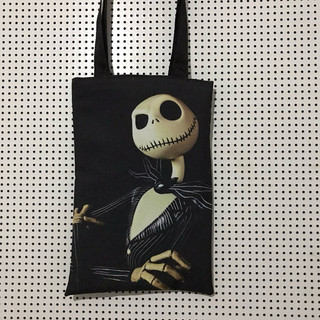 Bolsa sacola Jack Tim Burton Dupla Face Bolsa Estampada