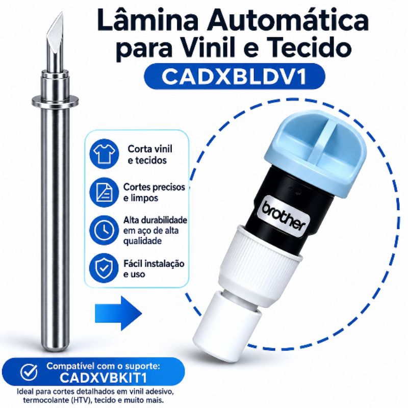 Lâmina Automática de Corte para Vinil CADXBLDV1 Scanncut SDX