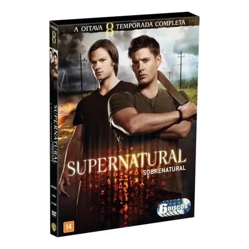 BOX DVD - SUPERNATURAL - A OITAVA TEMPORADA COMPLETA