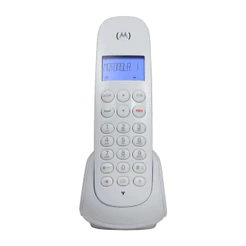Telefone sem Fio Motorola Moto 700W Branco com Identificador
