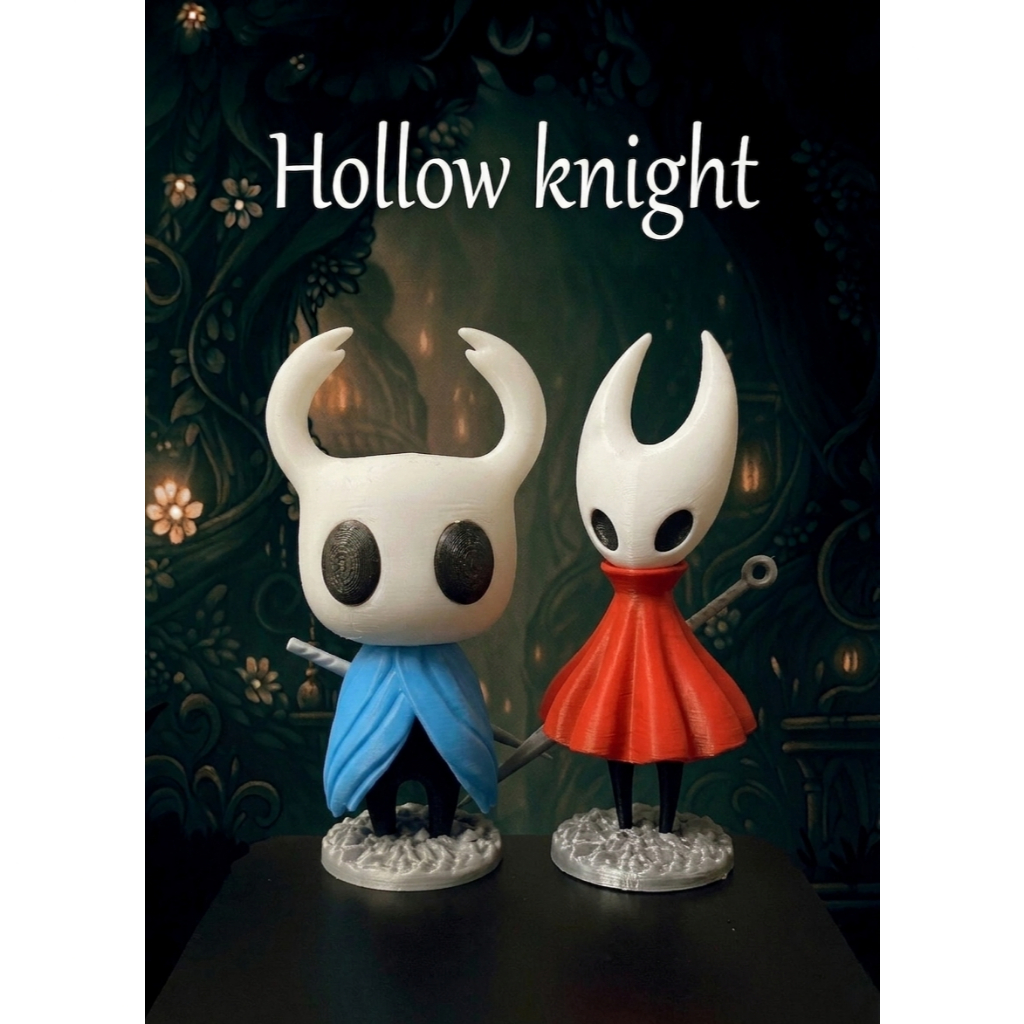 Boneco Hollow Knight E Hornet Miniatura Action Figure Colecionável Geeks