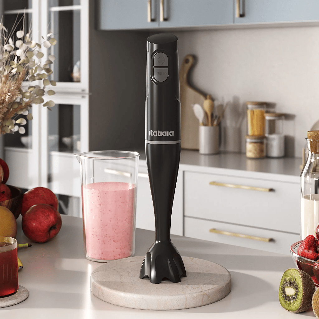 Mixer de Mão Itatiaia 127V 200W - 2 Velocidades, Lâmina Aço Inox e Corpo Desmontável · foto 2