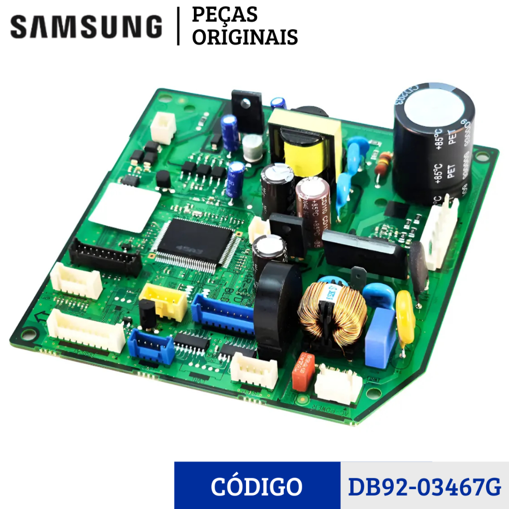 Placa Evaporadora Ar Condicionado Samsung Inverter Original DB92-03467G Principa