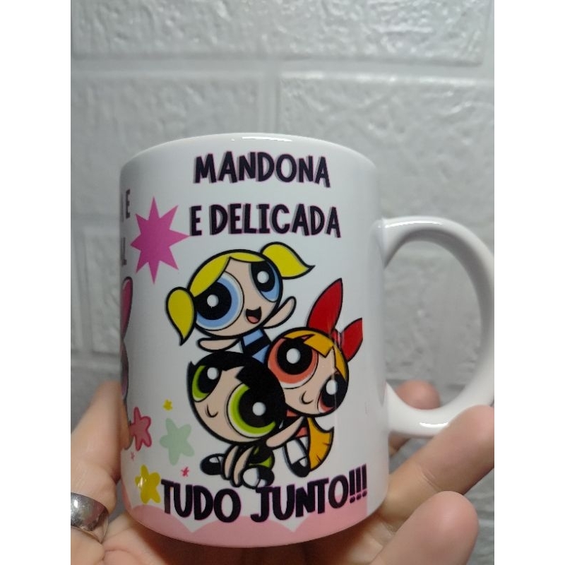 Detalhes do caneca personalizada poderosas estampa em sublimação