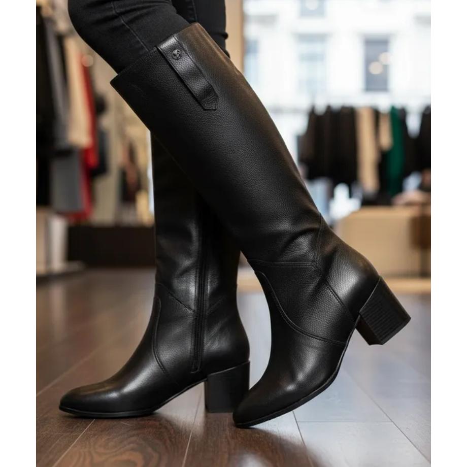 Bota Feminina Cano Alto Bottero Couro Montaria 314215
