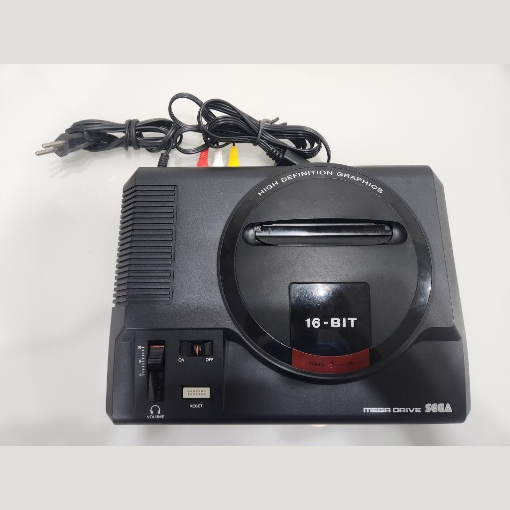 Console Sega Mega Drive 16-bit Original Com 2 Controles
