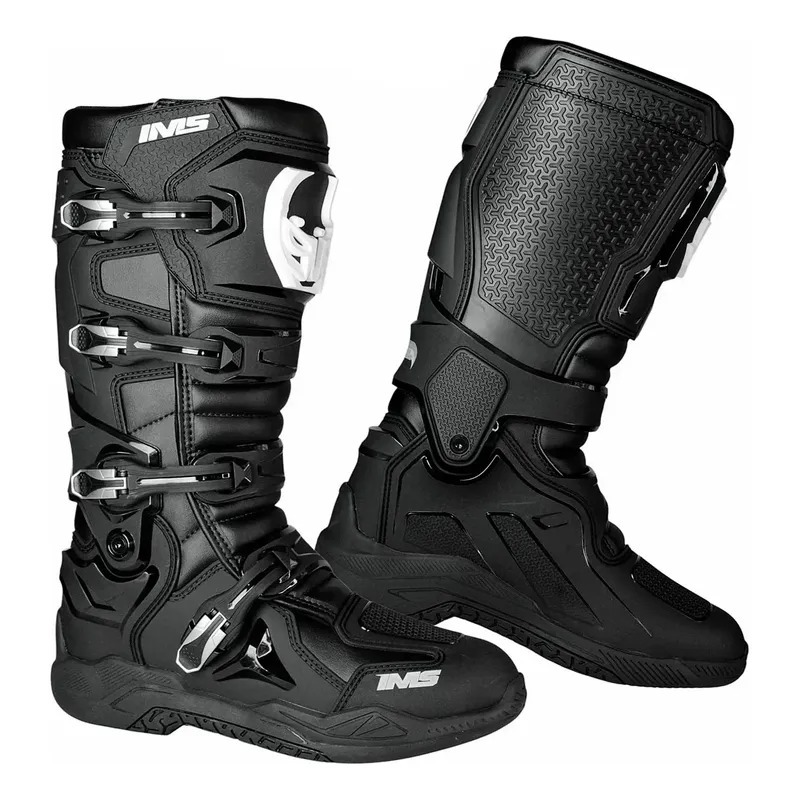 Bota One Preta Articulada Motocross Trilha | Ims