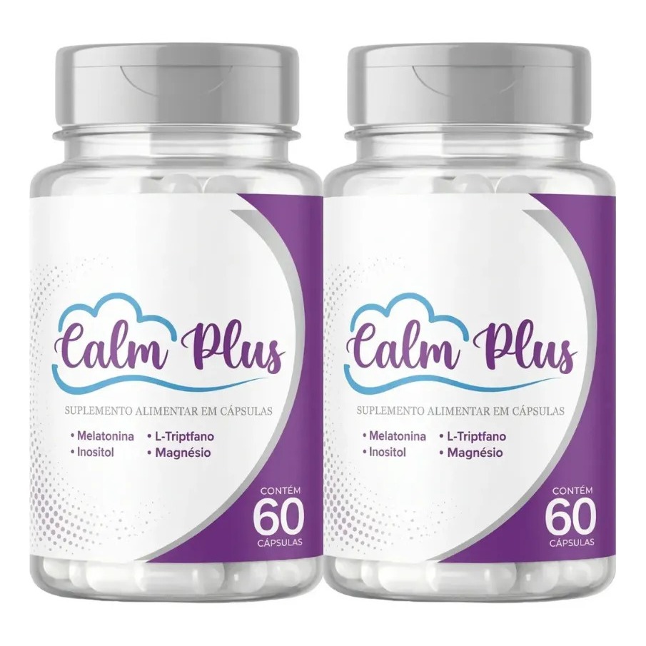 2 Calm plus 120 cápsulas Orginal Fórmula premium