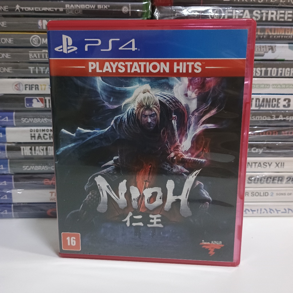 Nioh- jogo de ps4 original mídia física