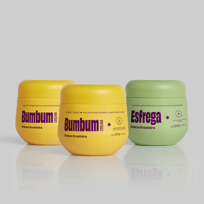 Kit Bumbum Lisinho Bumbum Cream + Esfoliante Corporal