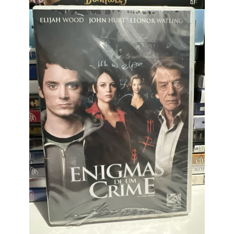 DVD Enigmas De Um Crime Lacrado Original Elijah Wood Suspense