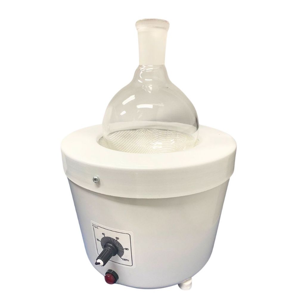 Manta Aquecedora Para Balão De Fundo Redondo Com Regulador De Temperatura 350°C Capacidade:6000ml 220V