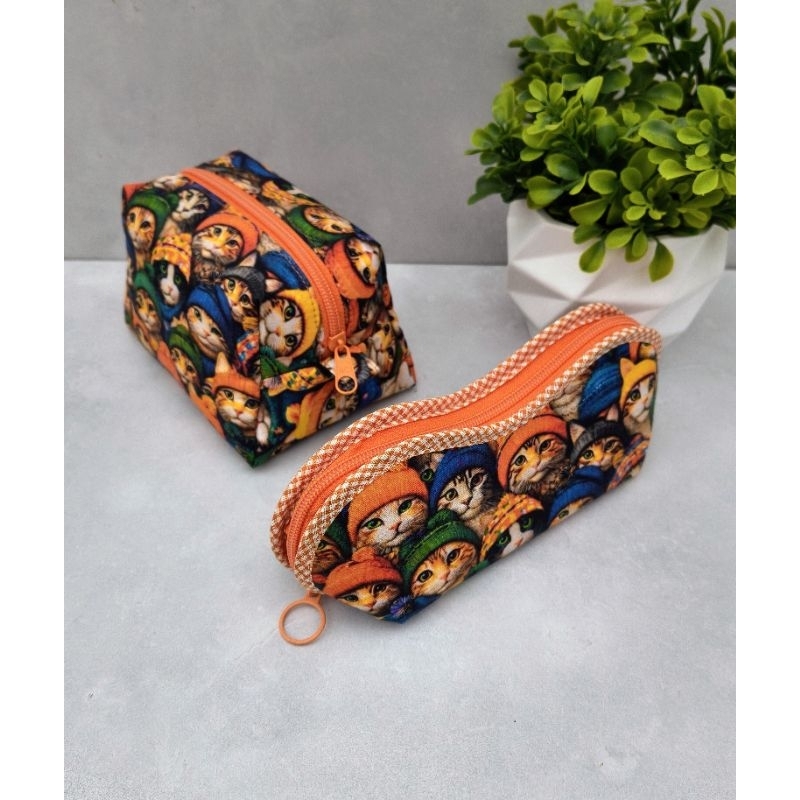 Kit organizador de bolsa/Nécessaire/Porta óculos/Case