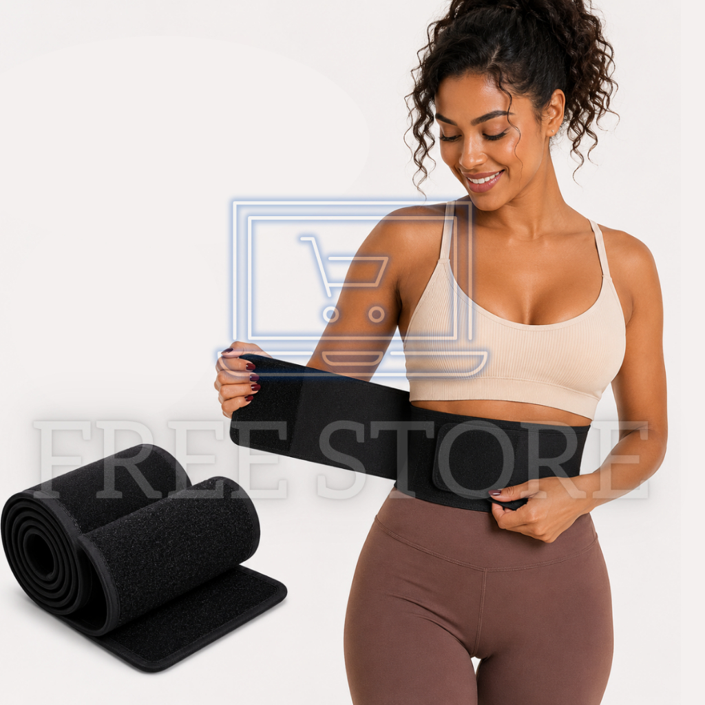 Cinta Modeladora Pós Parto Elástico Alta Compressão Invisível Cinta Redutora de Medidas 5 Metros