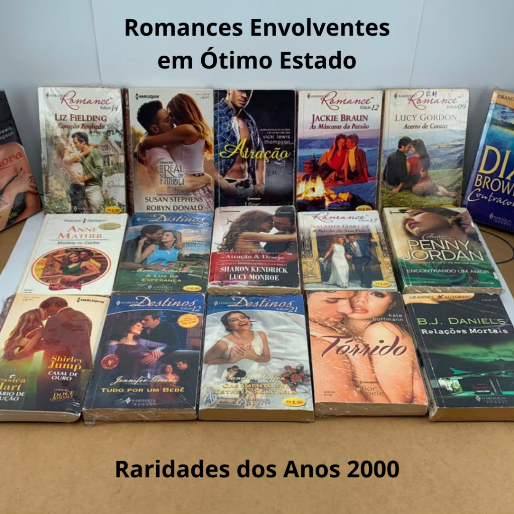 Romances de Banca Diversos - Livros usados com ótima qualidade - Romaces Antigos!