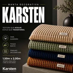 Peseira Algodão Decorativa Para Sofá Karsten Texturizada Com Franjas Toque Macio Poltrona Denver